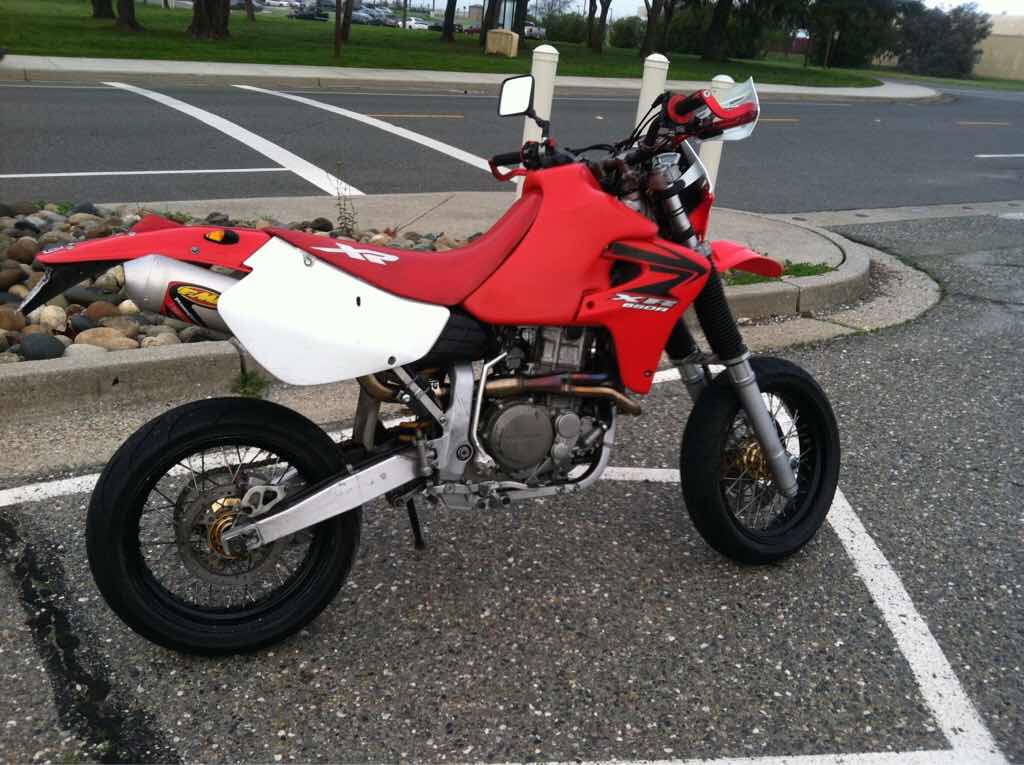 Honda xr650r suspension setup #3
