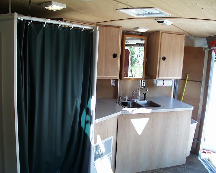 Converting An Enclosed Trailer