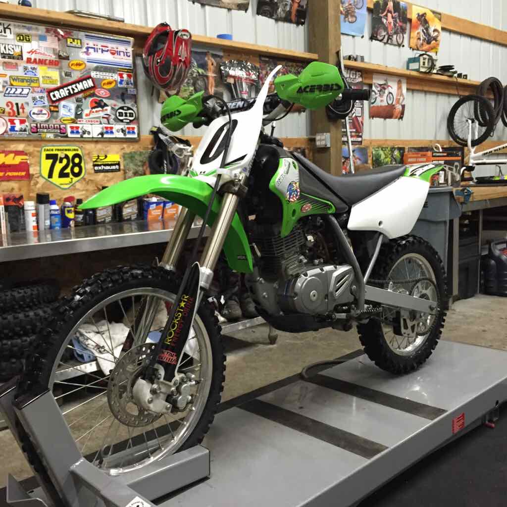 Klx125l/Kx85 fork swap KLR/KLX 125/140/230/250/300 ThumperTalk
