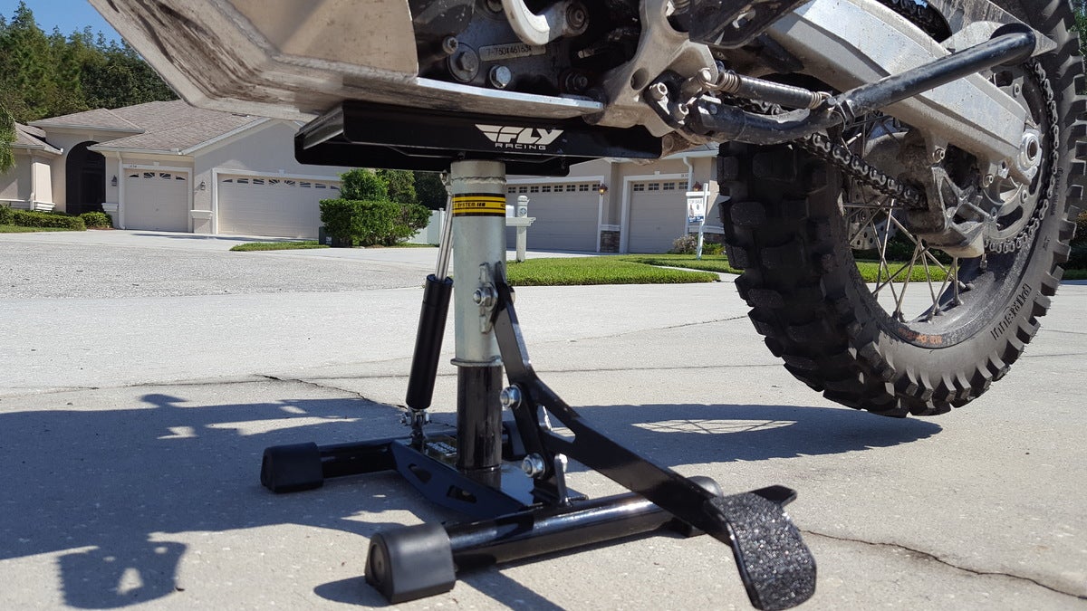 Lift Stand for these Heavy Beasts - 690 Enduro R & SMC R - ThumperTalk