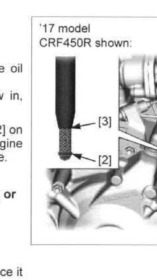 2018 Honda 450R oil capacity? CRF450R/RS/RWE & RX ThumperTalk