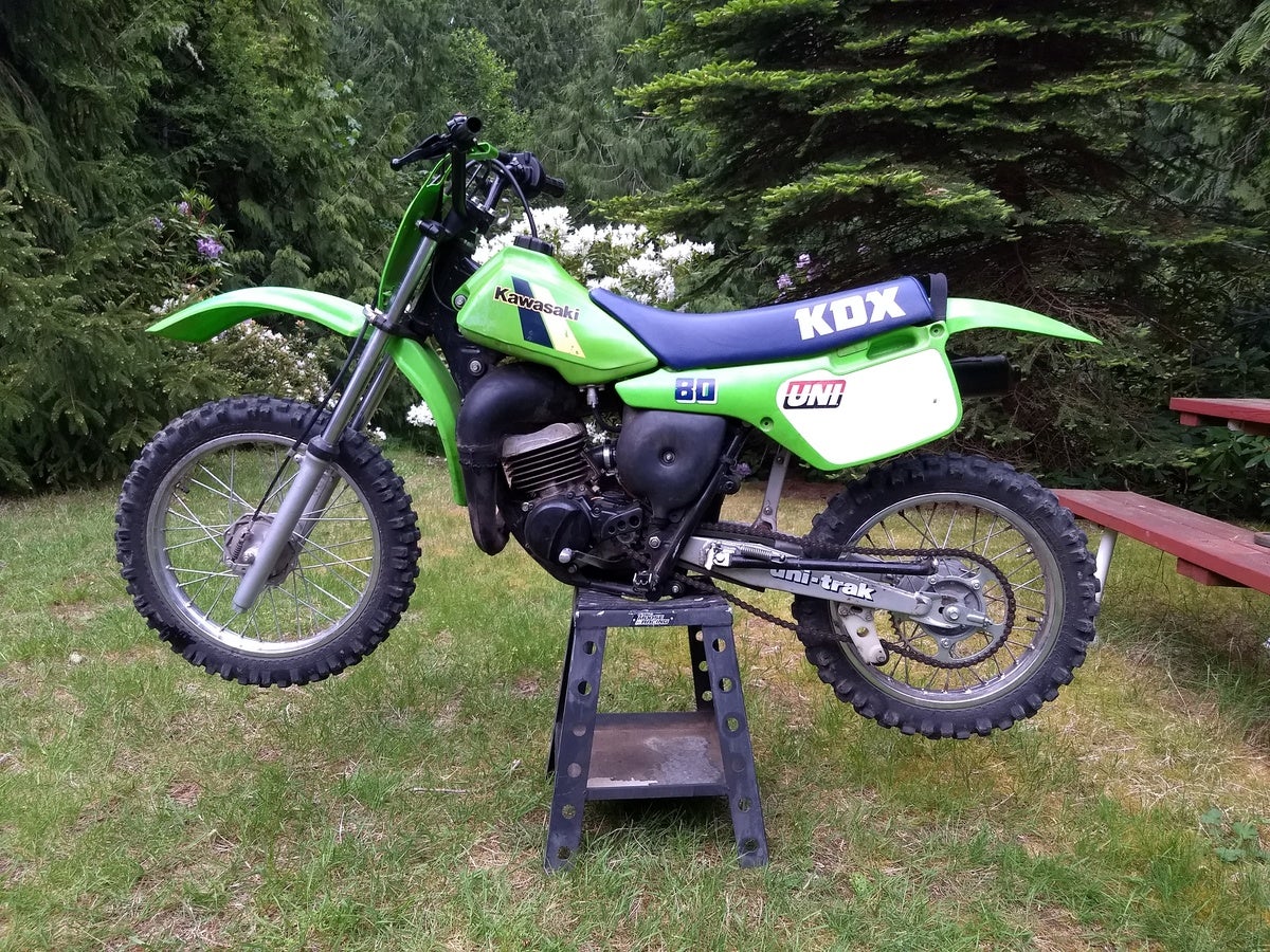 Kdx80 rear shock- spring - Kawasaki 2 Stroke - ThumperTalk