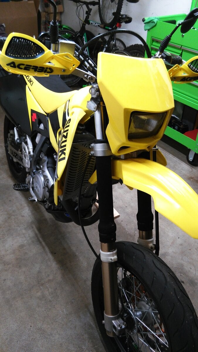 Fork guards?? DRZ400/E/S/SM ThumperTalk
