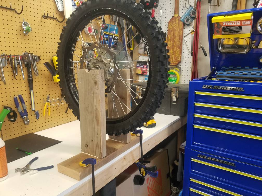 Homemade Wheel Truing Stand General
