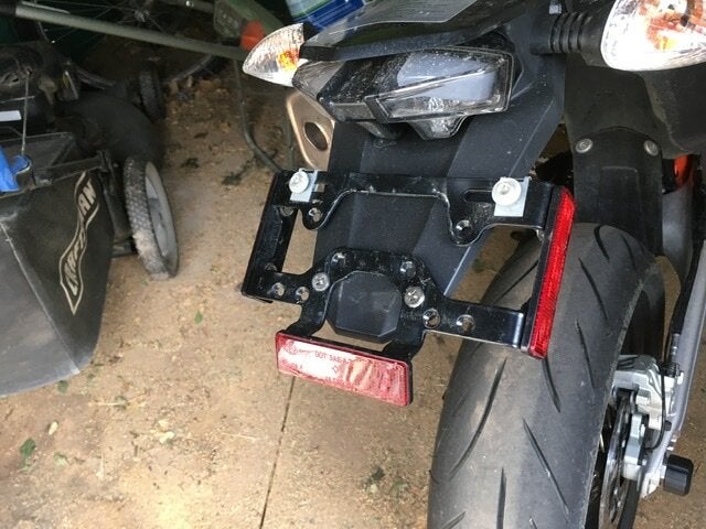 ktm 690 smc r tail tidy