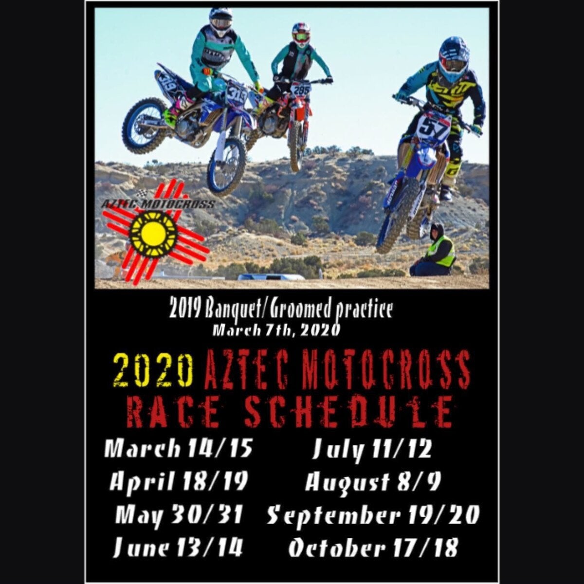 Aztec MX schedule NM Southwest ThumperTalk