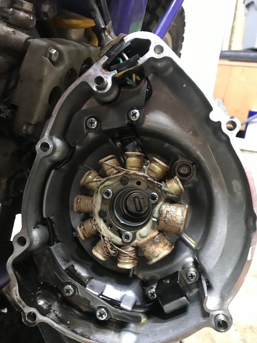 Left Engine Case Cracked After Low-Side question on Stator Coils