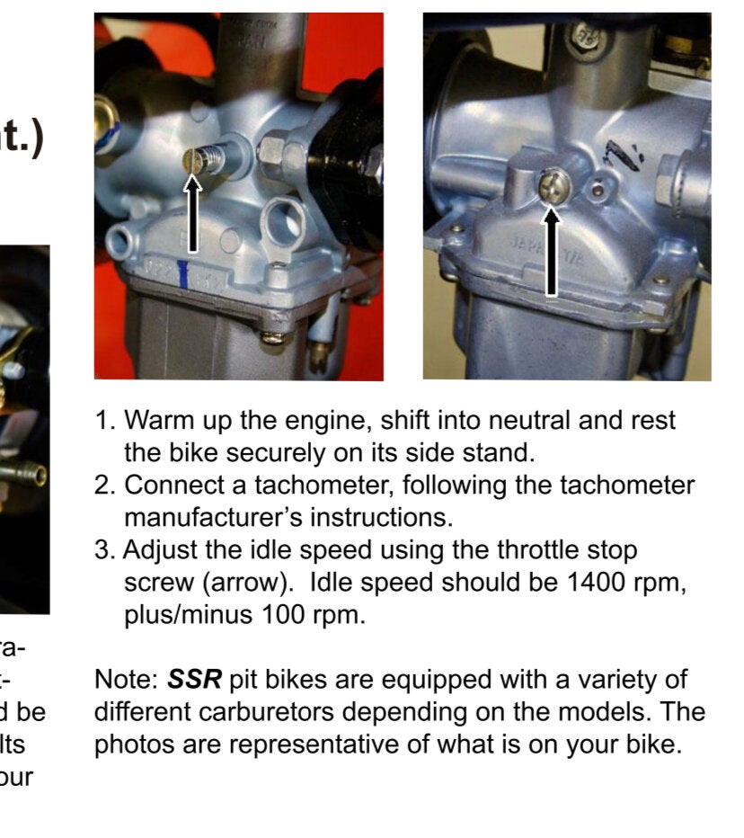 How to: Idle mixture screw adjustment - The Junk Man's Adventures