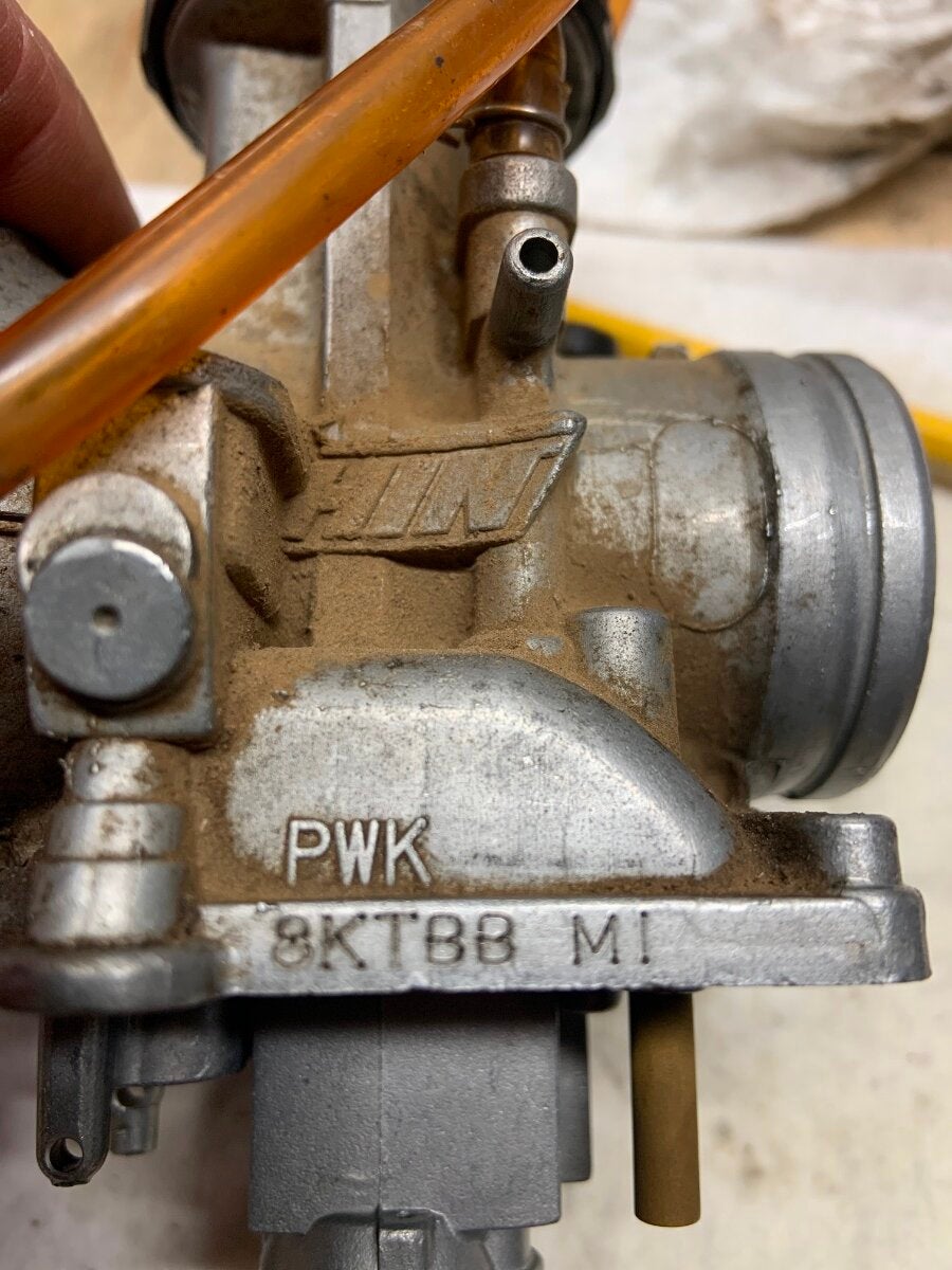 KEIHIN PWK How to measure size 36/38/etc. KTM 2 Stroke ThumperTalk