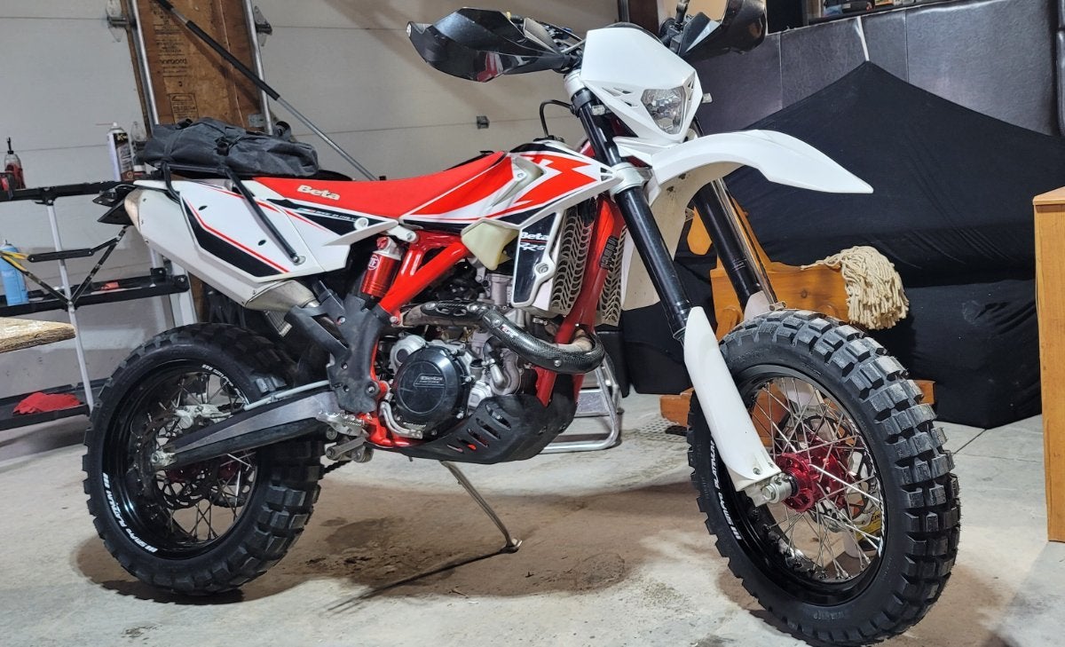 Beta 500 rrs with supermoto 50/50. Pros, cons, advice? Beta
