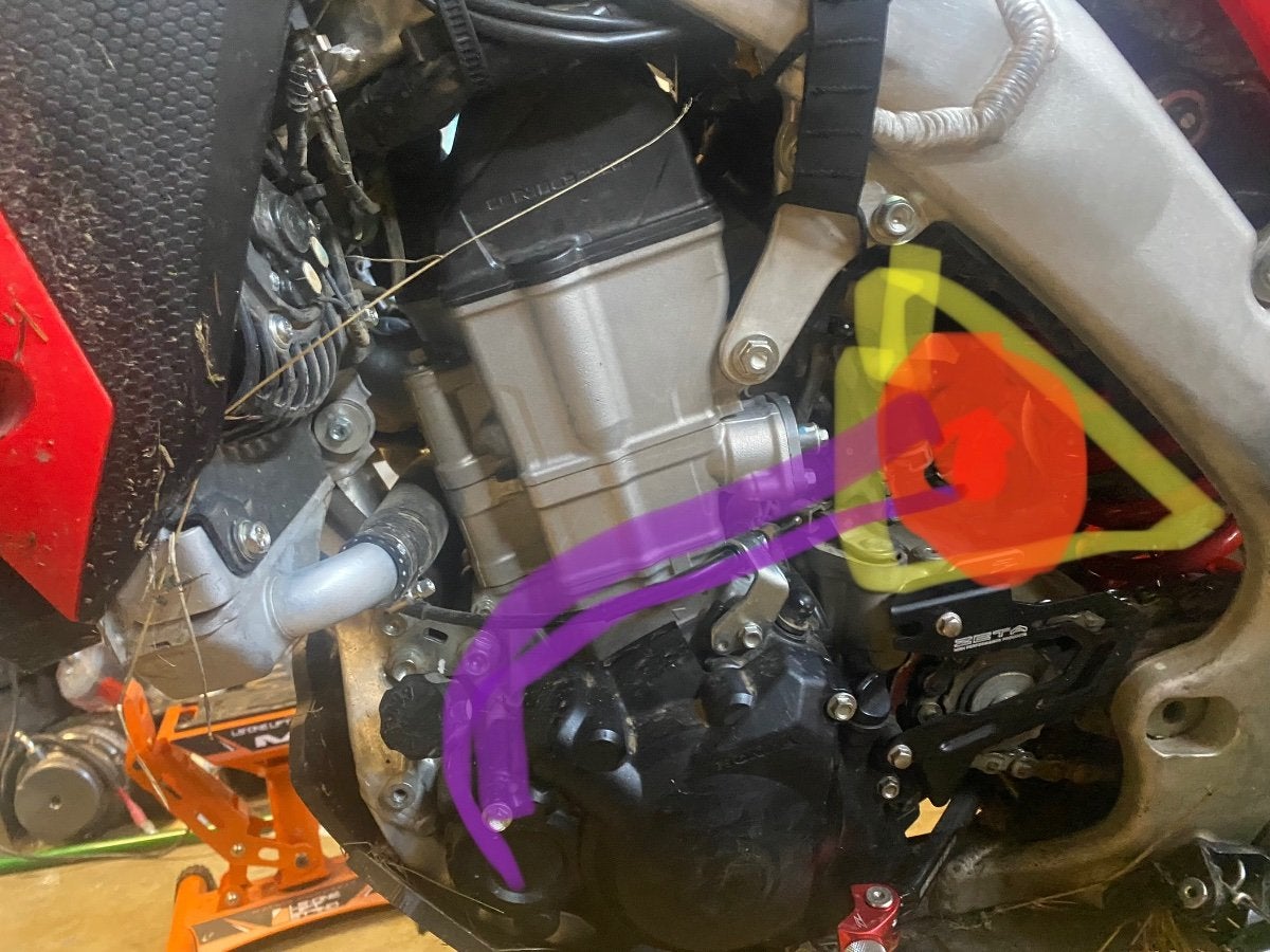 Increasing oil capacity to increase oil change intervals? CRF450L/RL