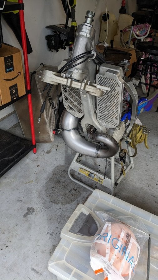 yz250 dep pipe